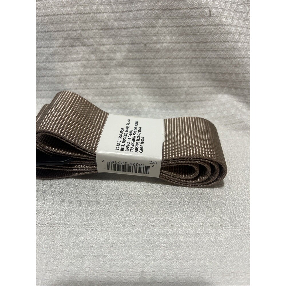 USGI DLA ADJUSTABLE Riggers Belt OCP Grey  SIZE 44 8415-01-526-5350 Spec1C1